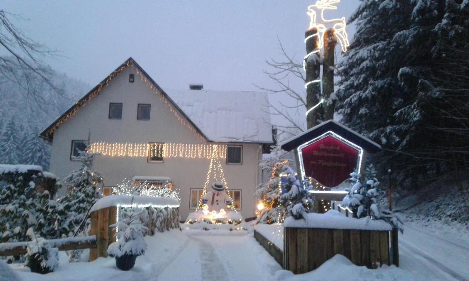 Waldpension Pfeiferhaus Warmensteinach Exterior foto