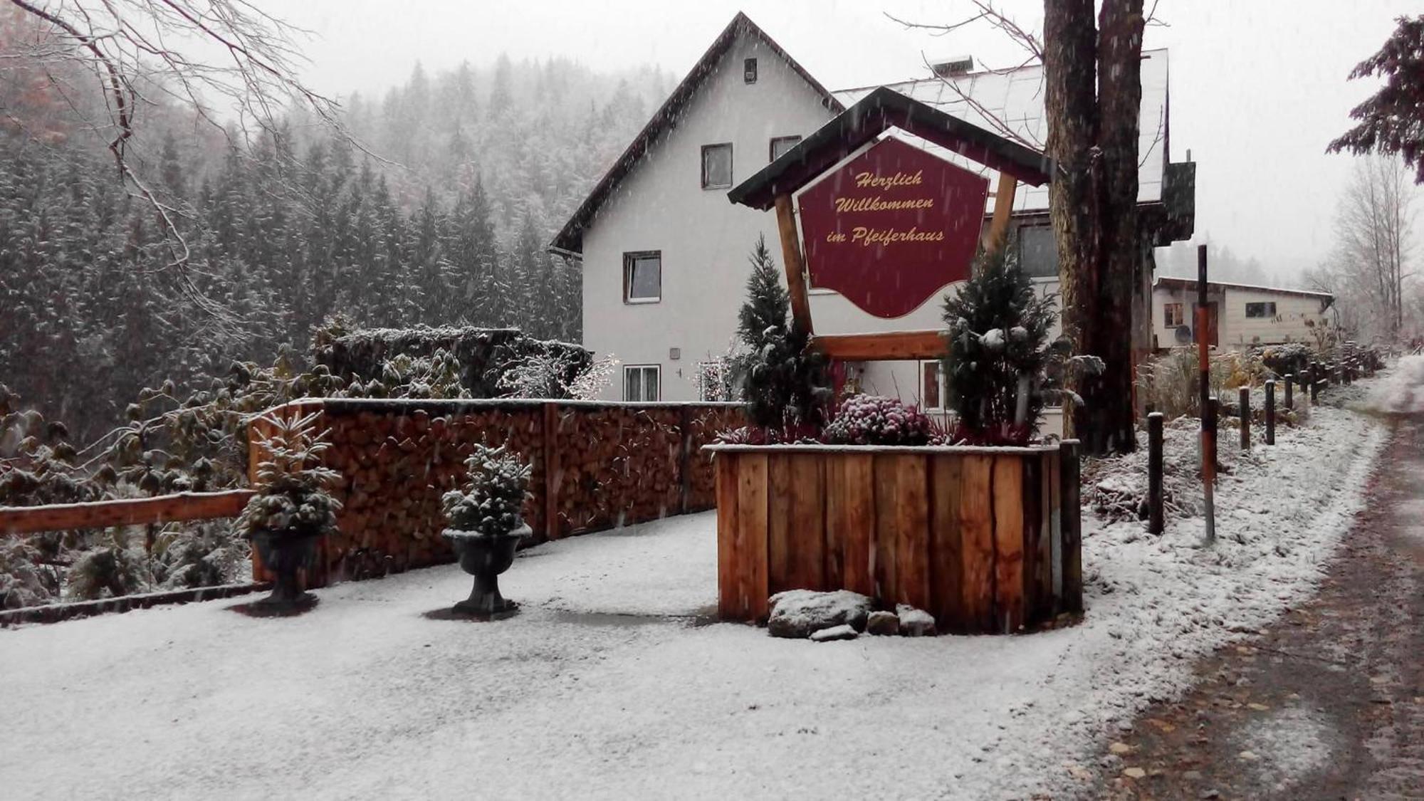 Waldpension Pfeiferhaus Warmensteinach Exterior foto